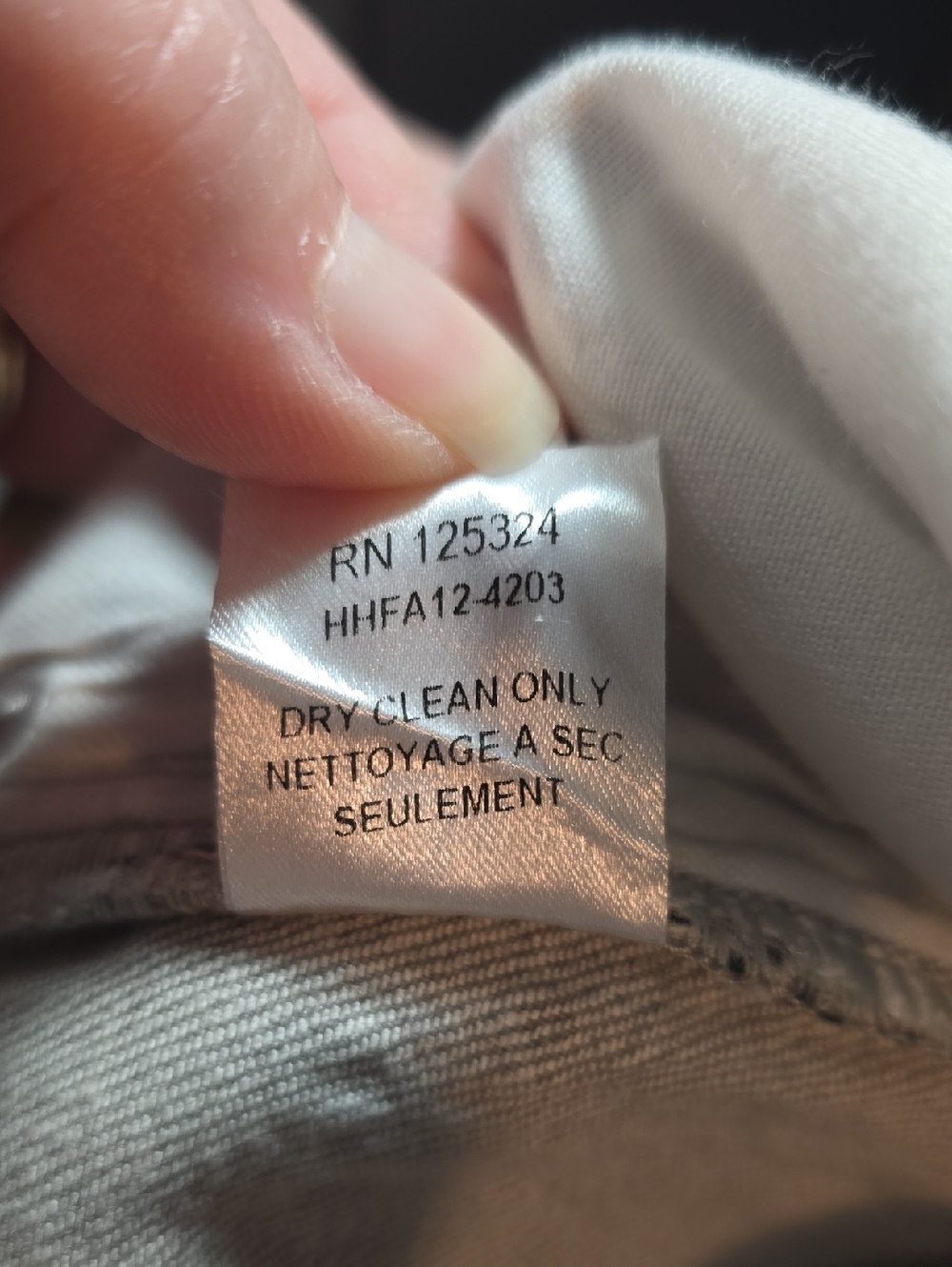 Haute Hippie Light Gray Jeans with Crystal Embellishment Size 29 EUC - Picture 12 of 12